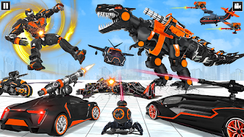 Dino Robot: Car Transform Game Screenshot3