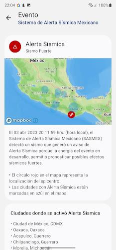 Alerta Sísmica México - SASSLA Screenshot5