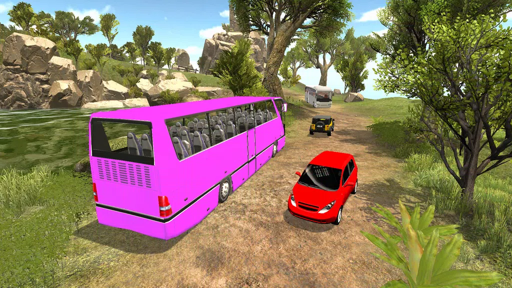 Offroad Bus Climb Hill Racing Screenshot3