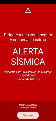 Alerta Sísmica México - SASSLA Screenshot1