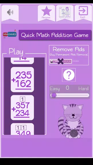 Quick Math Addition Game Screenshot2