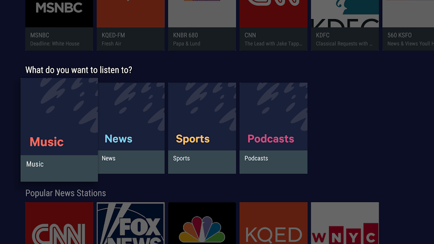 TuneIn Radio: Music & Sports Screenshot14