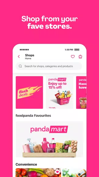 foodpanda: food & groceries Screenshot1