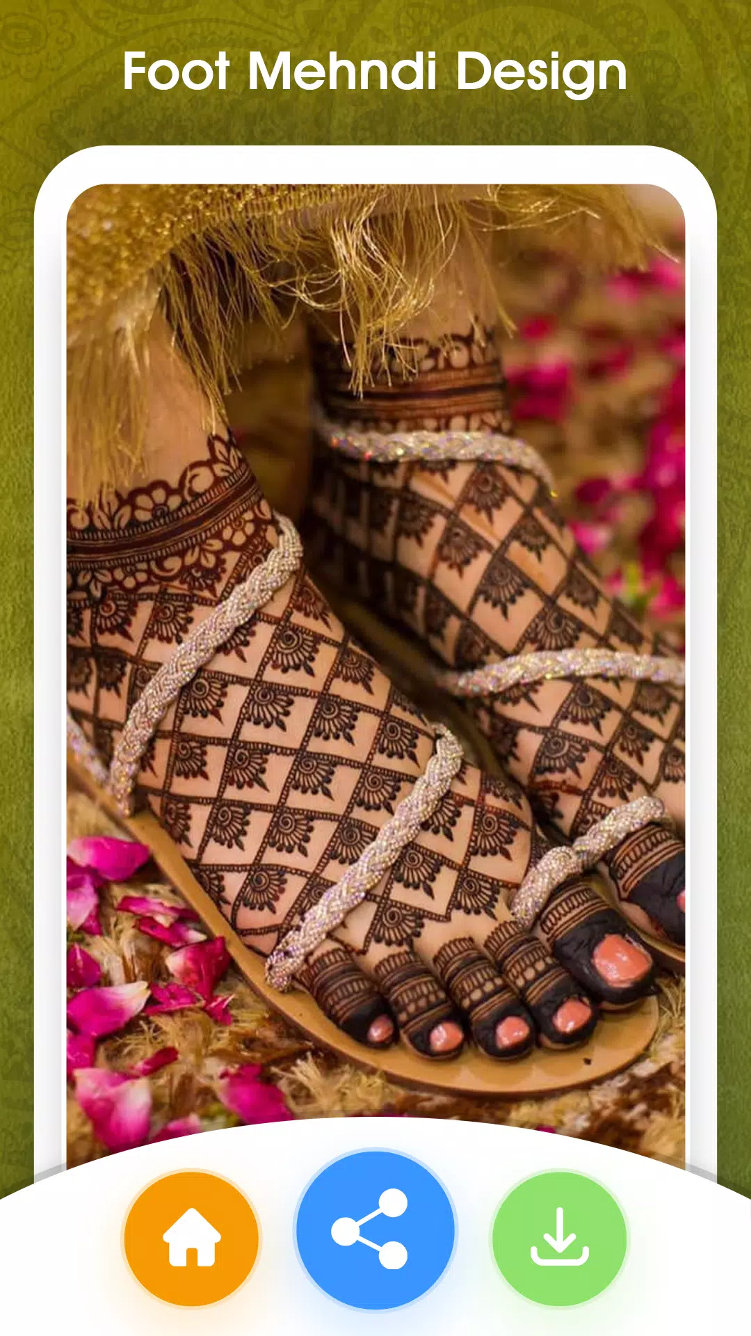 Mehndi Design App Offline Screenshot1