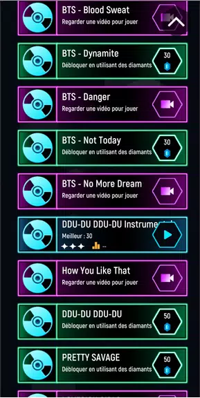 BTS & BLACK PINK Tiles Hop Bal Screenshot1