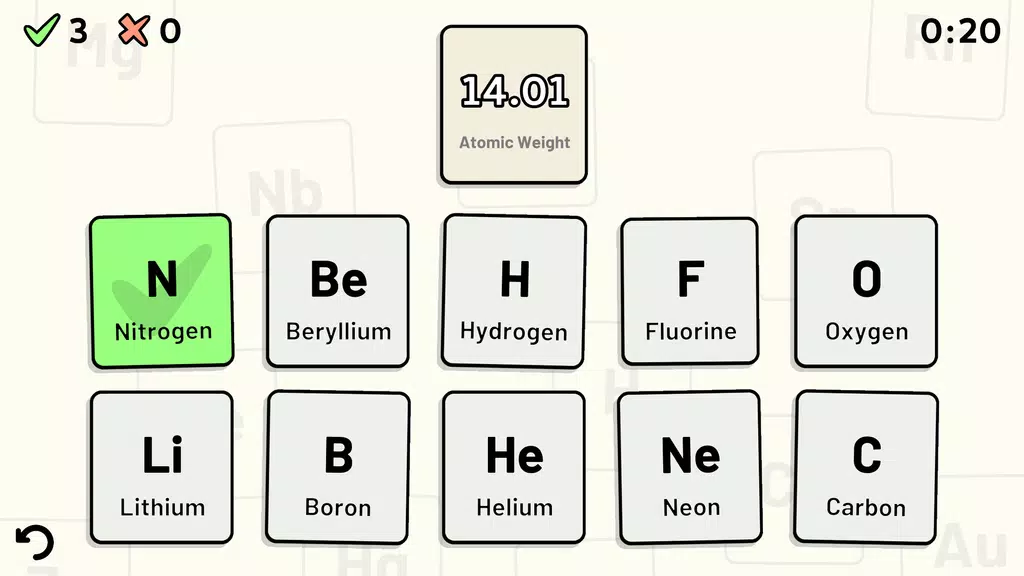 Periodic Table Quiz Screenshot2