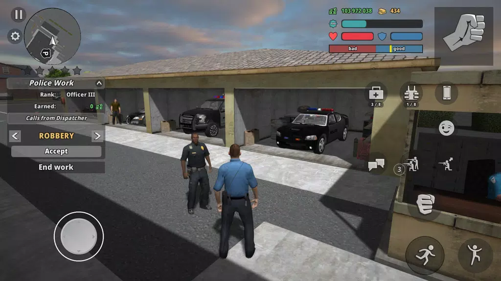 Police Cop Simulator. Gang War Screenshot3