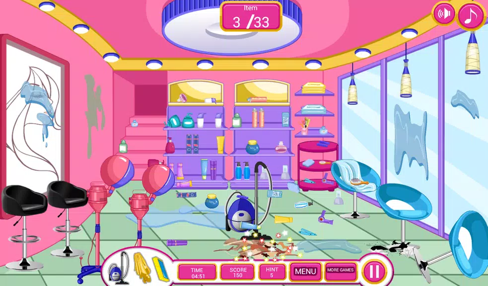 Clean Up Hair Salon Screenshot1