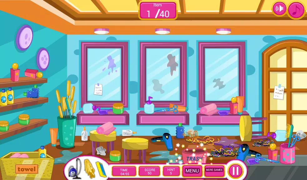 Clean Up Hair Salon Screenshot2