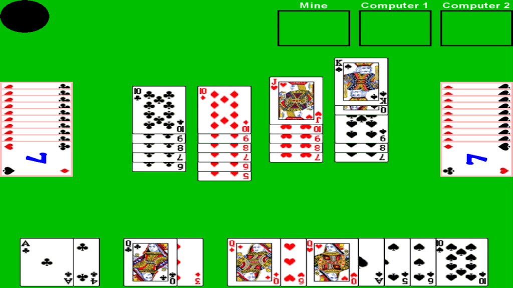 Seven Card Game - Simple and Fun Game Screenshot3