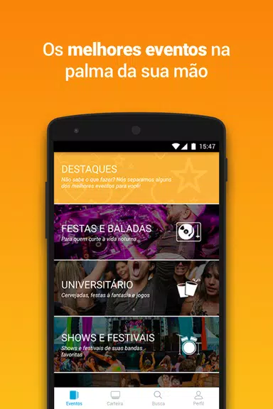 Ingresse - Ingressos e Eventos Screenshot1