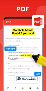 Document Reader - PDF Editor Screenshot2