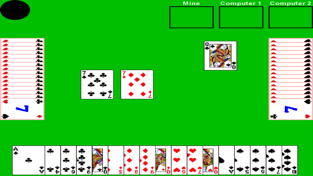 Seven Card Game - Simple and Fun Game Screenshot2