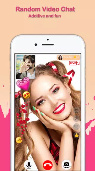 Live Video Calls: Random Video Chat, Live Talk Screenshot1