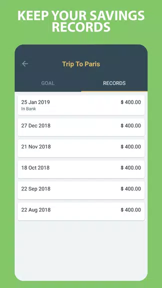 Savings Goal Screenshot4
