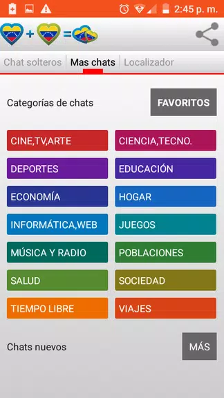 Chat Solteros Venezuela Screenshot4