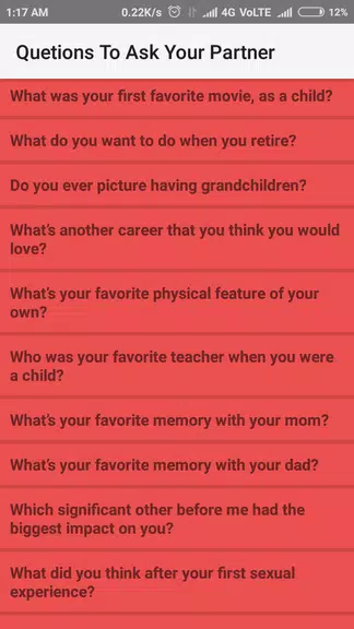 Questions To Ask Your Partner Screenshot3