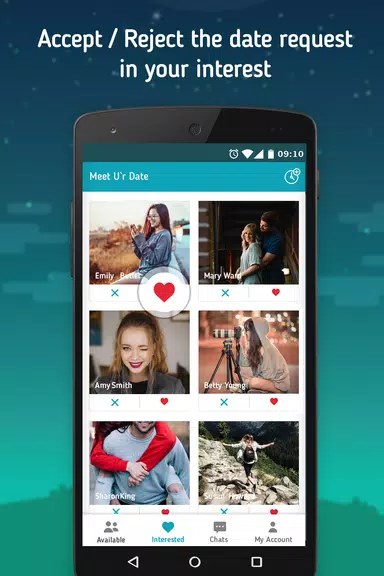 Meet Ur Date - Free dating app Screenshot2