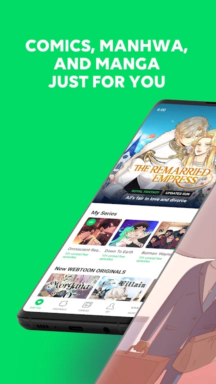 WEBTOON: Manga, Comics, Manhwa Screenshot1