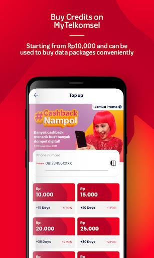 MyTelkomsel - Buy Package Screenshot33