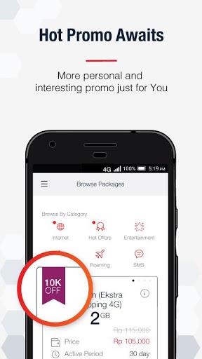 MyTelkomsel - Buy Package Screenshot175
