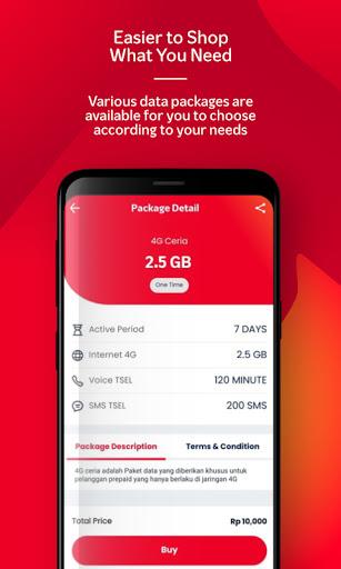 MyTelkomsel - Buy Package Screenshot48