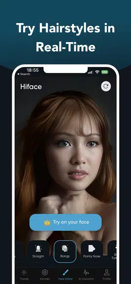 Hiface - Face Shape Detector Screenshot3