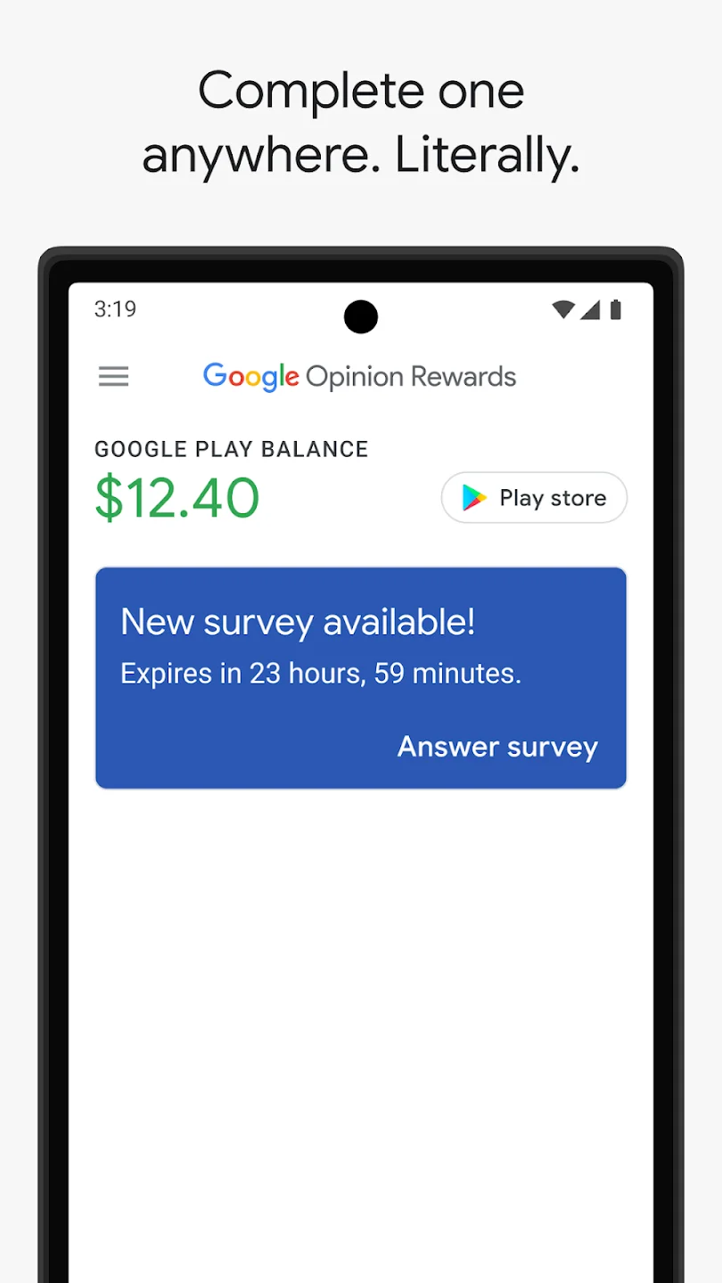 Google Opinion Rewards Screenshot4