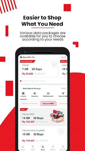 MyTelkomsel - Buy Package Screenshot59