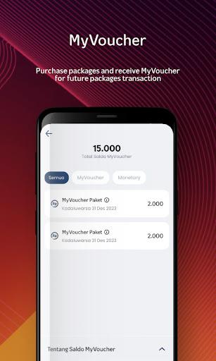 MyTelkomsel - Buy Package Screenshot1