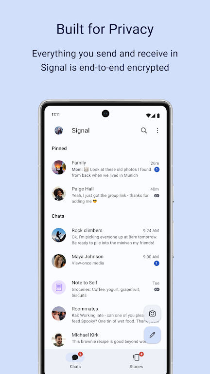 Signal Private Messenger Screenshot1