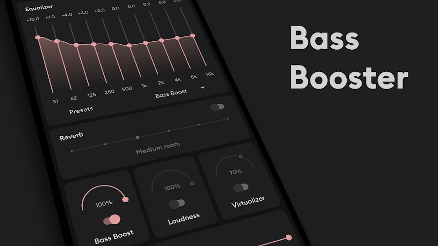 Flat Equalizer - Bass Booster Screenshot3