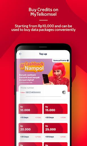 MyTelkomsel - Buy Package Screenshot23