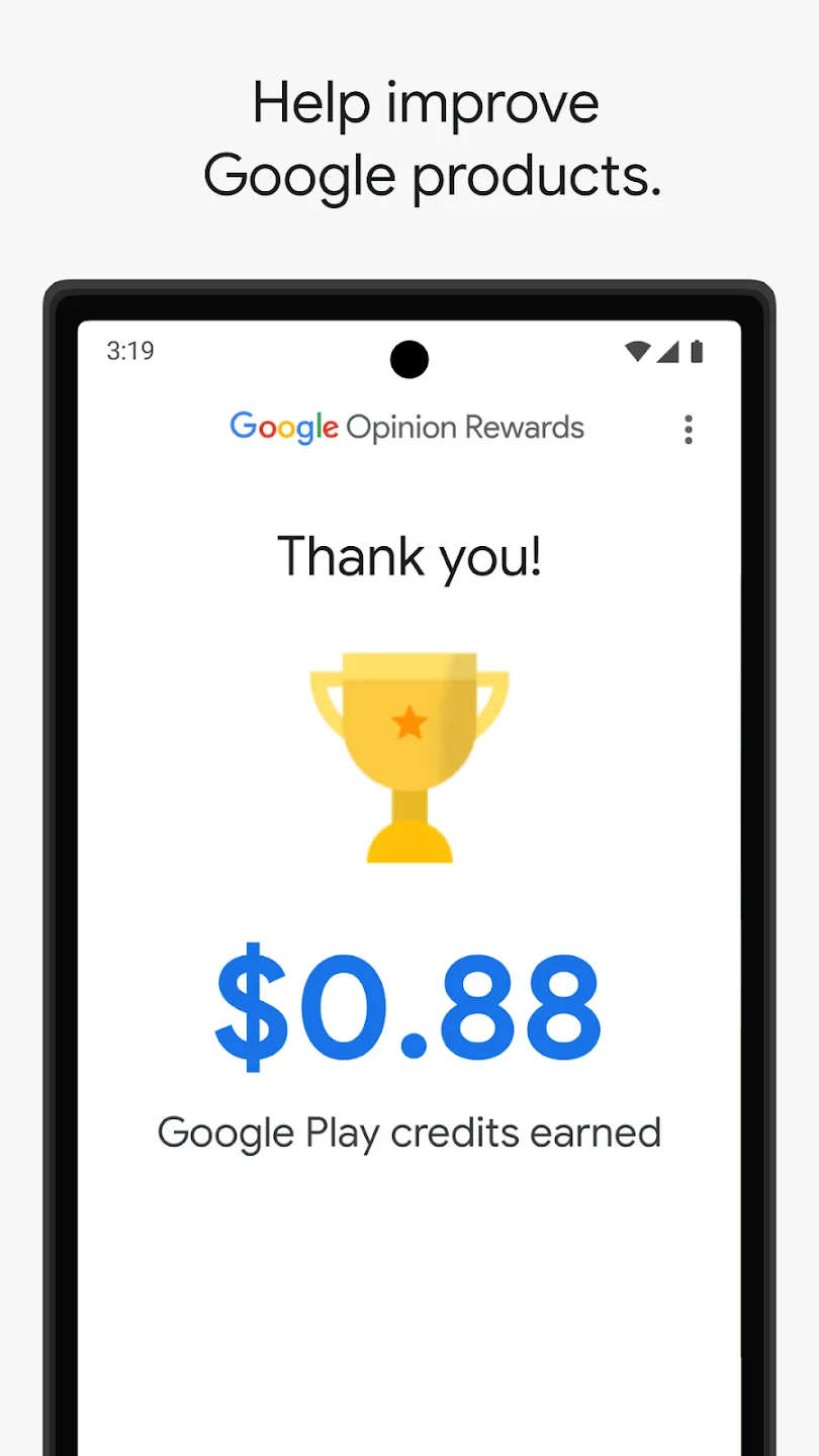 Google Opinion Rewards Screenshot1