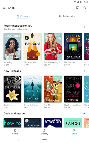 Google Play Books & Audiobooks Screenshot8