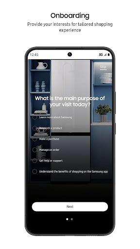 Samsung Shop: Smart Appliances Screenshot1