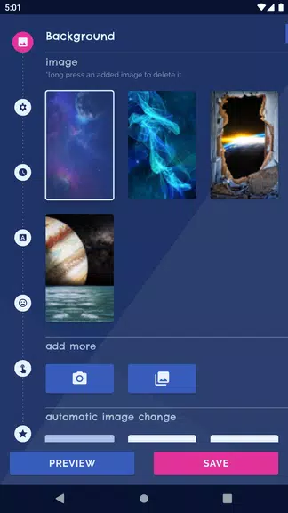 Galaxy Universe Live Wallpaper Screenshot1