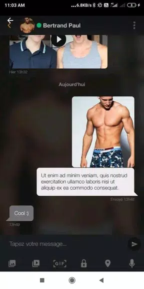 Gay chat & Gay Dating Screenshot4