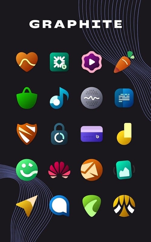 Graphite Icon Pack Screenshot3