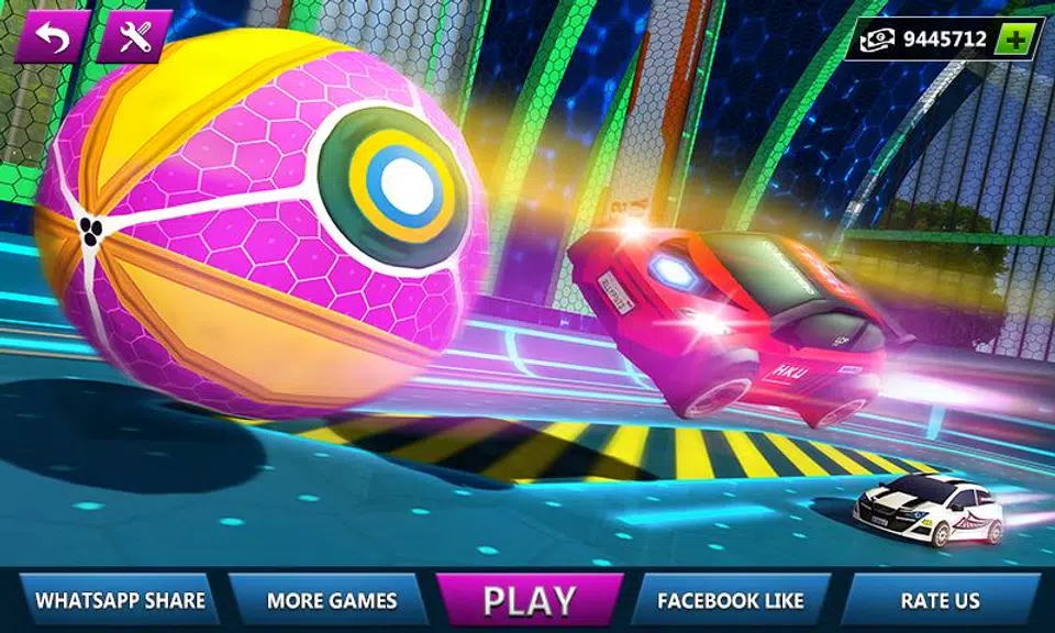 Soccer Car Ball Game Screenshot4