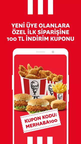 KFC Türkiye – Yemek Siparişi Screenshot2