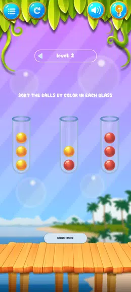 Color Ball Sort ListPull Games Screenshot3