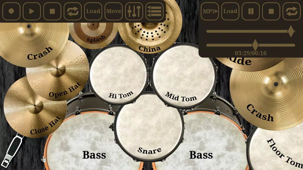 Drum kit (Drums) free Screenshot3