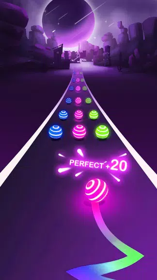 BTS ROAD : ARMY Ball Dance Tiles Game 3D Screenshot3