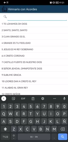 Himnario con Acordes - TBBAI Screenshot2