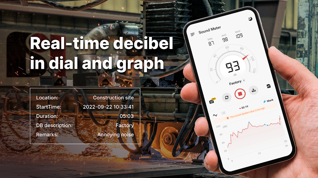 Sound Meter & Noise Detector Screenshot1