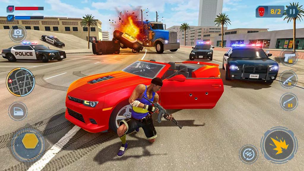 Car Thief Game & Stealing Cars Screenshot1