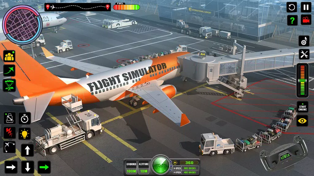 Airbus Simulator Airplane Game Screenshot2