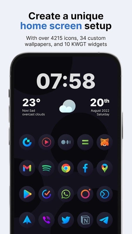 Hera Dark Icon Pack Screenshot4