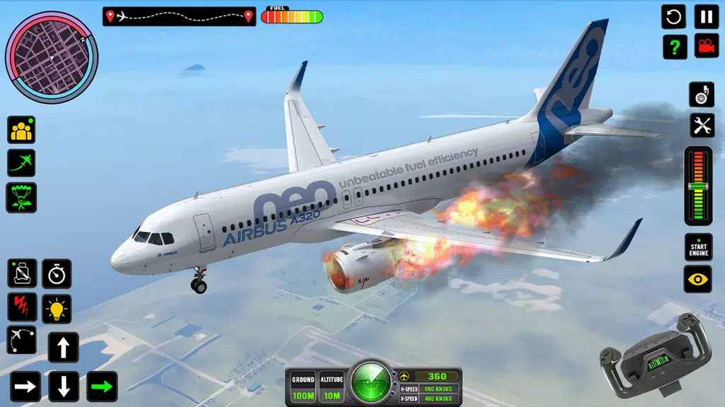 Airbus Simulator Airplane Game Screenshot4